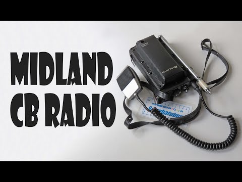 SOLD - MIDLAND Portapak 77-805UK 40 Channel CB Radio - Working