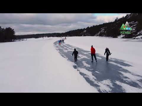 Ice Skating at Nacka