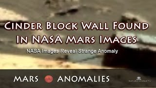 Cinder Block Wall Found In NASA Mars Images ★★★