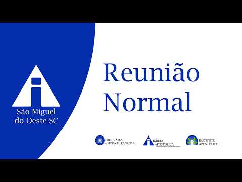 Reunião Normal - 13/09/2026 - São Miguel do Oeste - SC
