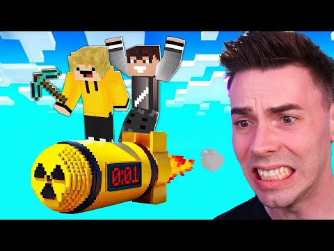 DON'T KICK THAT NUCLEAR BOMB in Minecraft! 😱