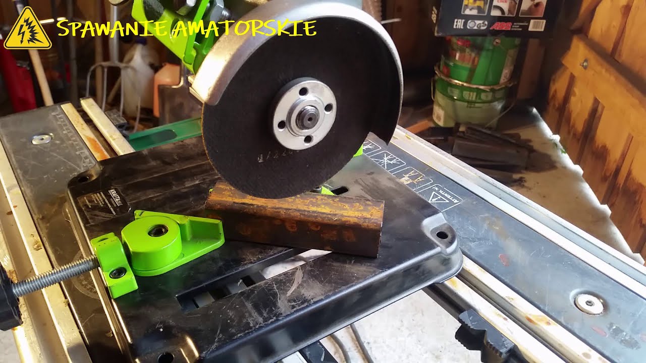Spawanie amatorskie #77 - Statyw do szlifierki kątowej