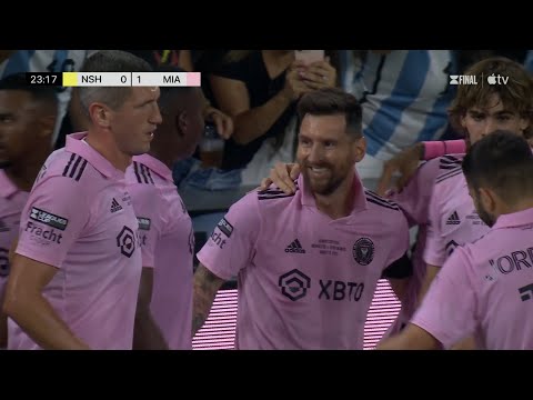 Messi vs Nashville SC — Every Touch | MLS 2023