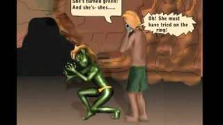 Female Tf: Girl Into Dragon Transformation comic sequence