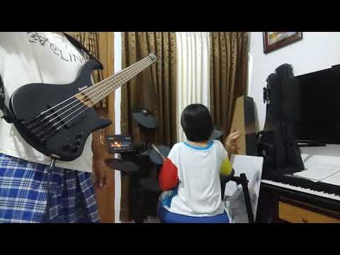 bass and drum duet (challenge from my youngest son 😅)