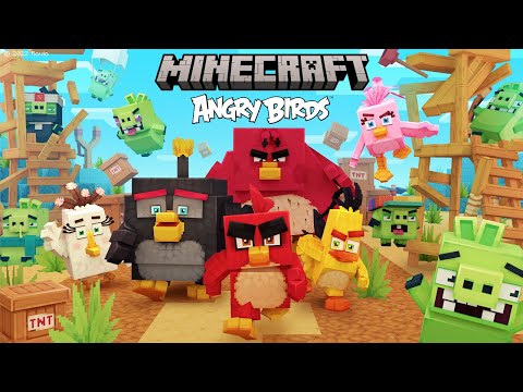 Minecraft Angry Birds DLC | Official trailer | Out Now!
