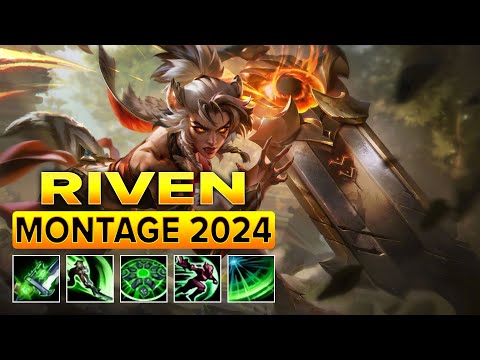High Elo Riven Montage 2024 - Best Riven Plays Season 14