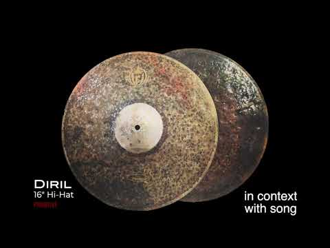 Diril Cymbals - 16" Hi-Hat Primitive (in context - with song)
