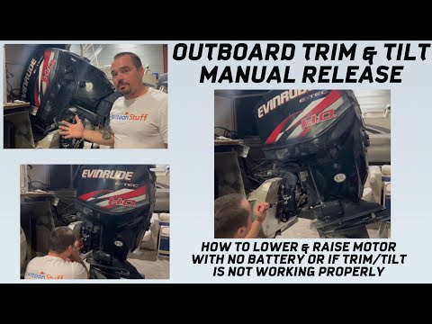 Outboard Trim & Tilt Not Working??? Here's How To Manually Release It