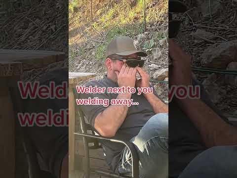 Flashback to the Flash Burn days from working in the welding shop #welding  #chiassonsmoke