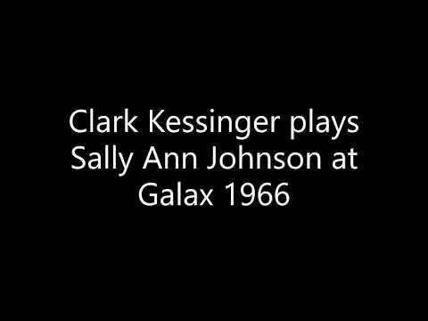 Clark Kessinger plays Sally Ann Johnson at Galax 1966