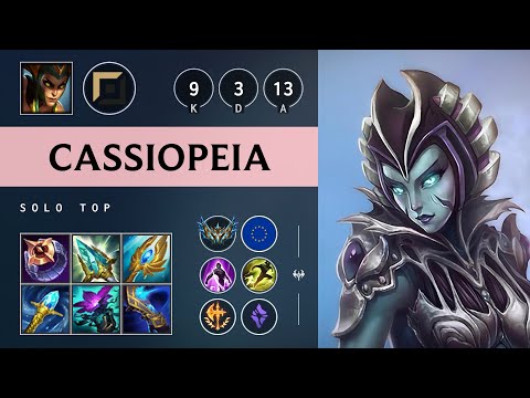 Cassiopeia Top vs Jayce - EUW Challenger Patch 25.S1.2