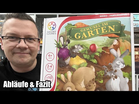 Busy Garden (Smart Games) - A children's game with rabbits and simple gameplay for children aged ...