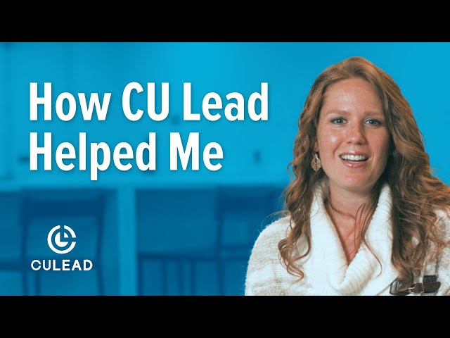 Thumbnail for video titled: How CU LEAD Helped Me: Renee Vidor