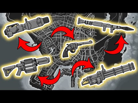 GTA 5 - All Secret and Rare Weapon Locations (Rail Gun, Up-n Atomizer & more)