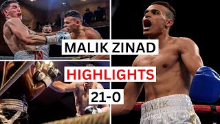 Malik Zinad (21-0) Highlights & Knockouts