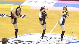 20171225 프로농구 하프타임 공연, 포켓걸스, 쓸애기, Pocket Girls, Oppa is Trash