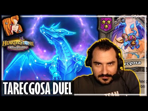 TURN 18 TARECGOSA DUEL! - Hearthstone Battlegrounds