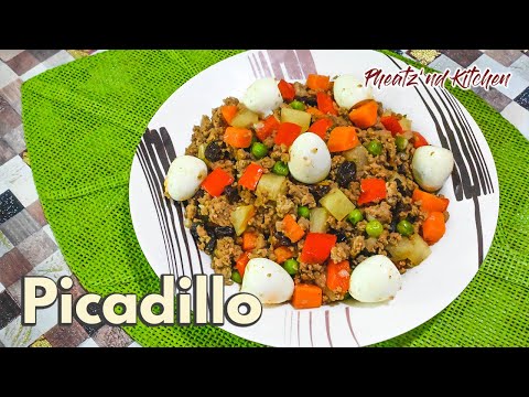 How to Make Picadillo! Minced Beef with Potato, Carrots and Raisins! Absolutely Delicious!