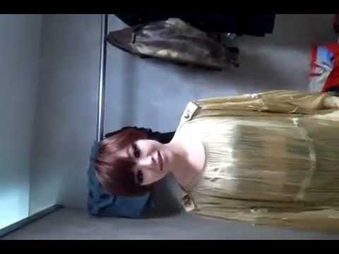 Ga-in practice @ dressing room before first solo performance