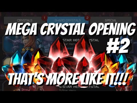 5 Star Crystal Opening - Mega Crystal Opening #2 - Marvel Contest of Champions