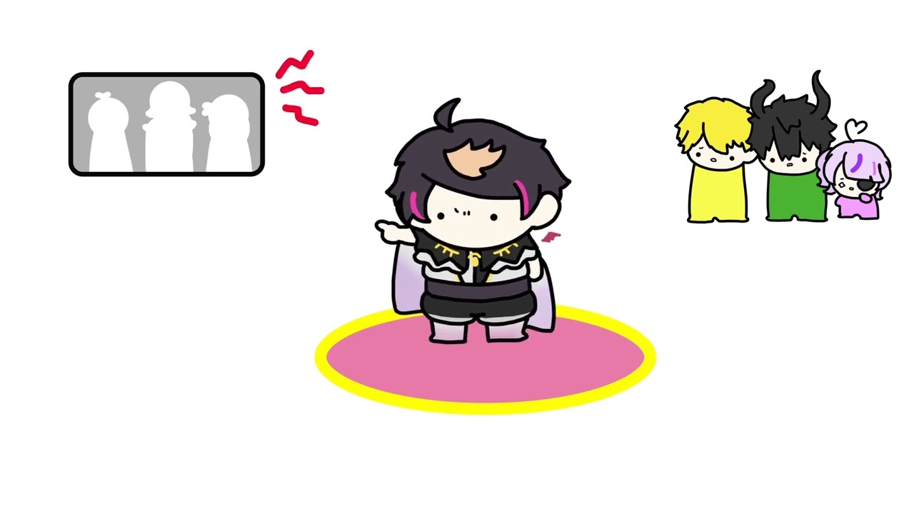 【手描き切り抜き】Drop him【闇ノシュウ】