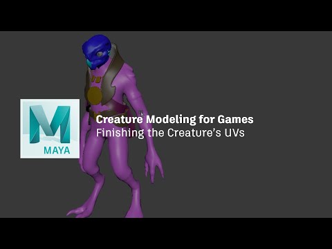 3D Creature Modeling for Games with Maya and ZBrush - Lesson 22 / 22