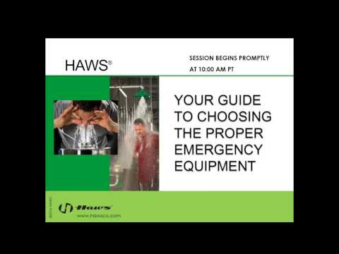 WEBINAR: Your Guide to Choosing the Proper Emergency Equipment