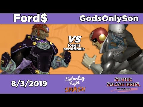 SNS9 - Ford$ (Ganondorf) vs GodsOnlySon (Cap. Falcon)