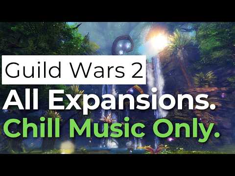 Relaxing GUILD WARS 2 music OST, 6 hour ALL EXPANSIONS from GW2! 길드워2, ft Jeremy Soule
