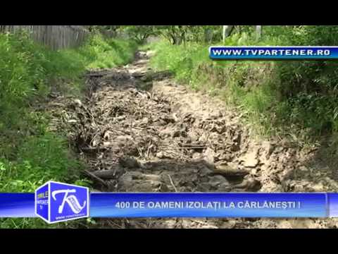 400 DE OAMENI IZOLAŢI LA CÂRLĂNEŞTI !