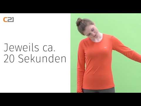 Wenn der wunden Arm und Rücken Instabilität der Halswirbelsäule C2-C3