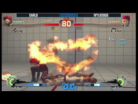 SSF4AE Grand Finals Carlo vs Ivylicious