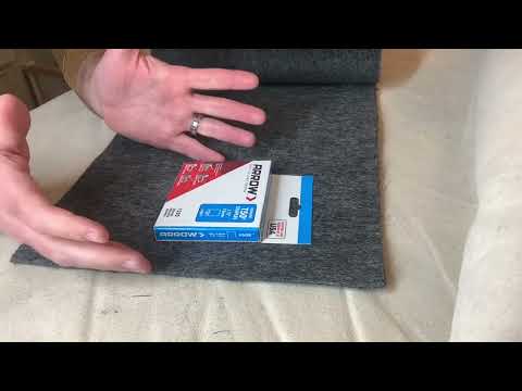 What type of carpet staples for wrapping bunk carpet on boat trailer bunk boards?