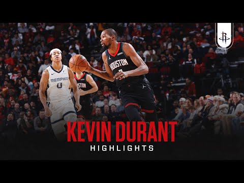 Kevin Durant (33 points) Highlights vs. Memphis Grizzlies