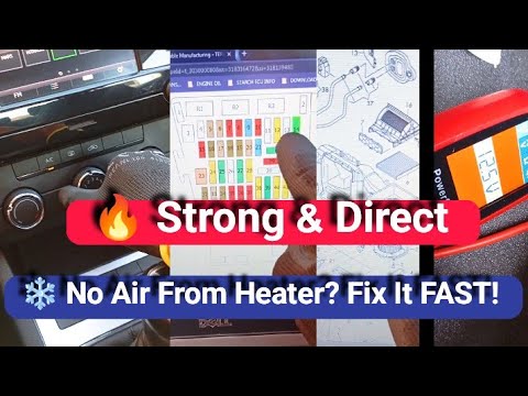 Skoda Octavia Heater Fan Not Working – Easy Fix Step by Step