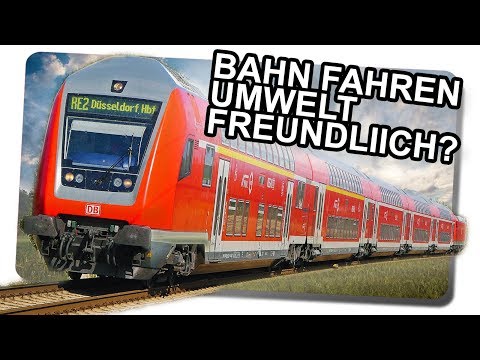 So umweltfreundlich ist Bahn fahren wirklich!