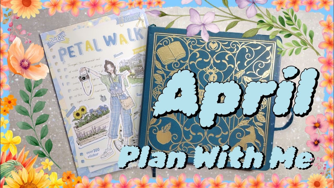 Plan With Me - April 2026 - April Flowers Theme