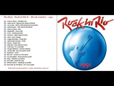 Rock In Rio II - Rio de Janeiro - 1991