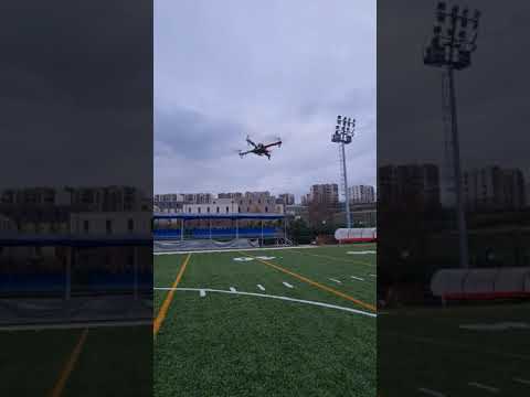 YMFC-AL quadcopter first successful flight