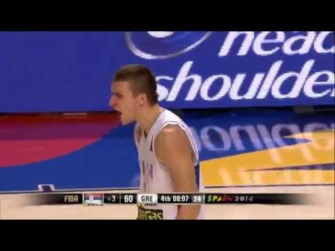 The TROJKA from Bogdanović from Downtown - Serbia - Greece (90:72) Last Sixteen