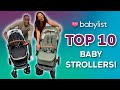 Trying the Top 10 MOST REGISTERED Strollers of 2022! *UPPAbaby, Nuna, Graco & more*