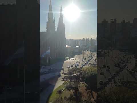 La Catedral de La Plata, Plaza Moreno y La Municipalidad. Buenos Aires Argentina.