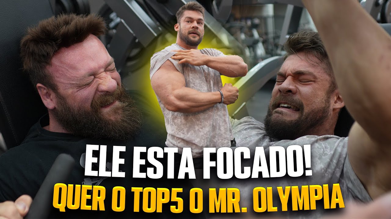 MENEGATE QUER O TOP 5 NO OLYMPIA!! ROAD TO OLYMPIA