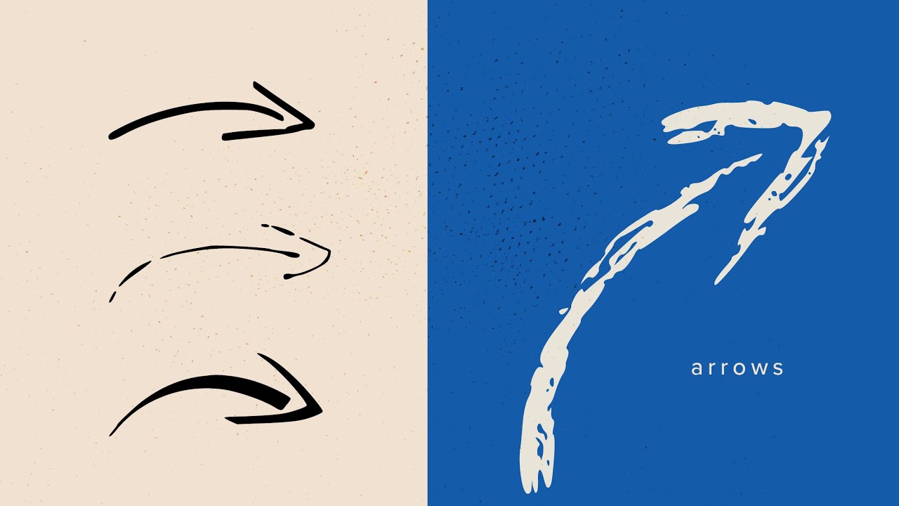 BM Graphics Arrows Font Download