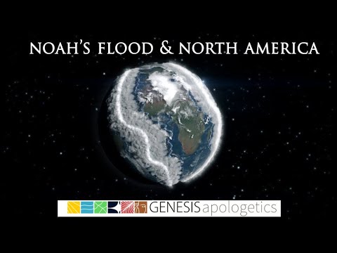 Noah's Flood and Catastrophic Plate Tectonics (from Pangea to Today) (2-min version)