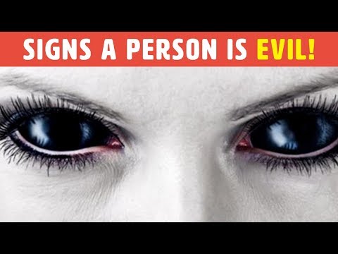 12 Warning Signs That You Are Dealing With An Evil Person
