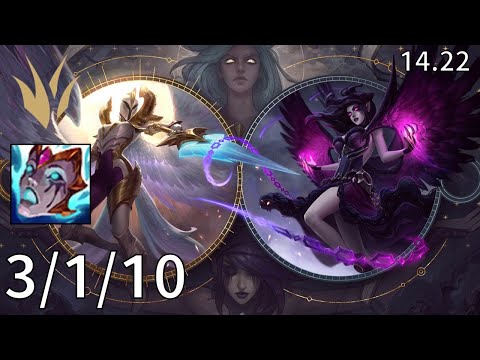 Morgana Jungle vs Xin Zhao - EUW grandmaster | Patch 14.22
