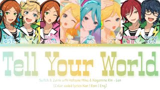 Cover art for Tell Your World (VocaloidxEnstars)