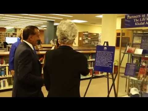 Khalaf Al Habtoor Archives dedicated at Illinois College. 